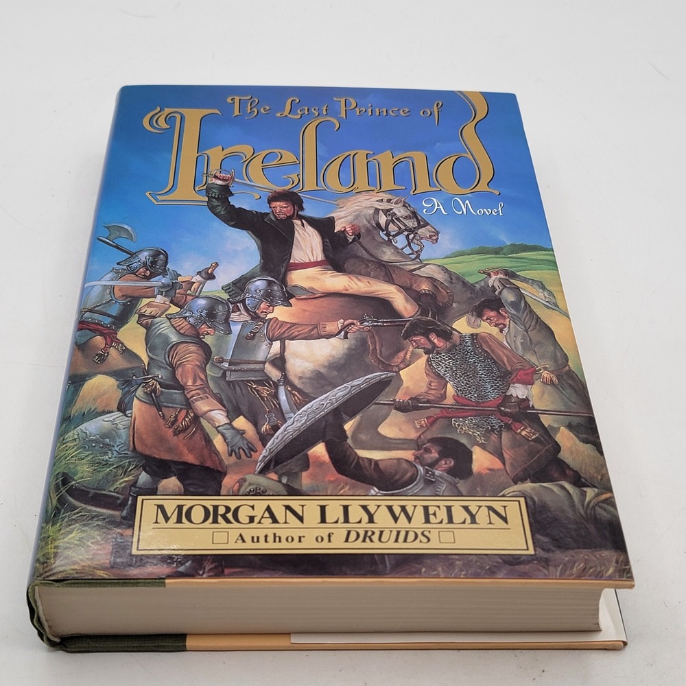 Morgan Llywelyn The Last Prince of Ireland Hardcover 1992 1st Edition Excellent